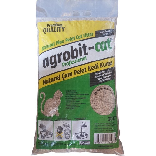 Agrobit Cat Kedi Kumu Çam Pelet 20 l Çv 6601-07