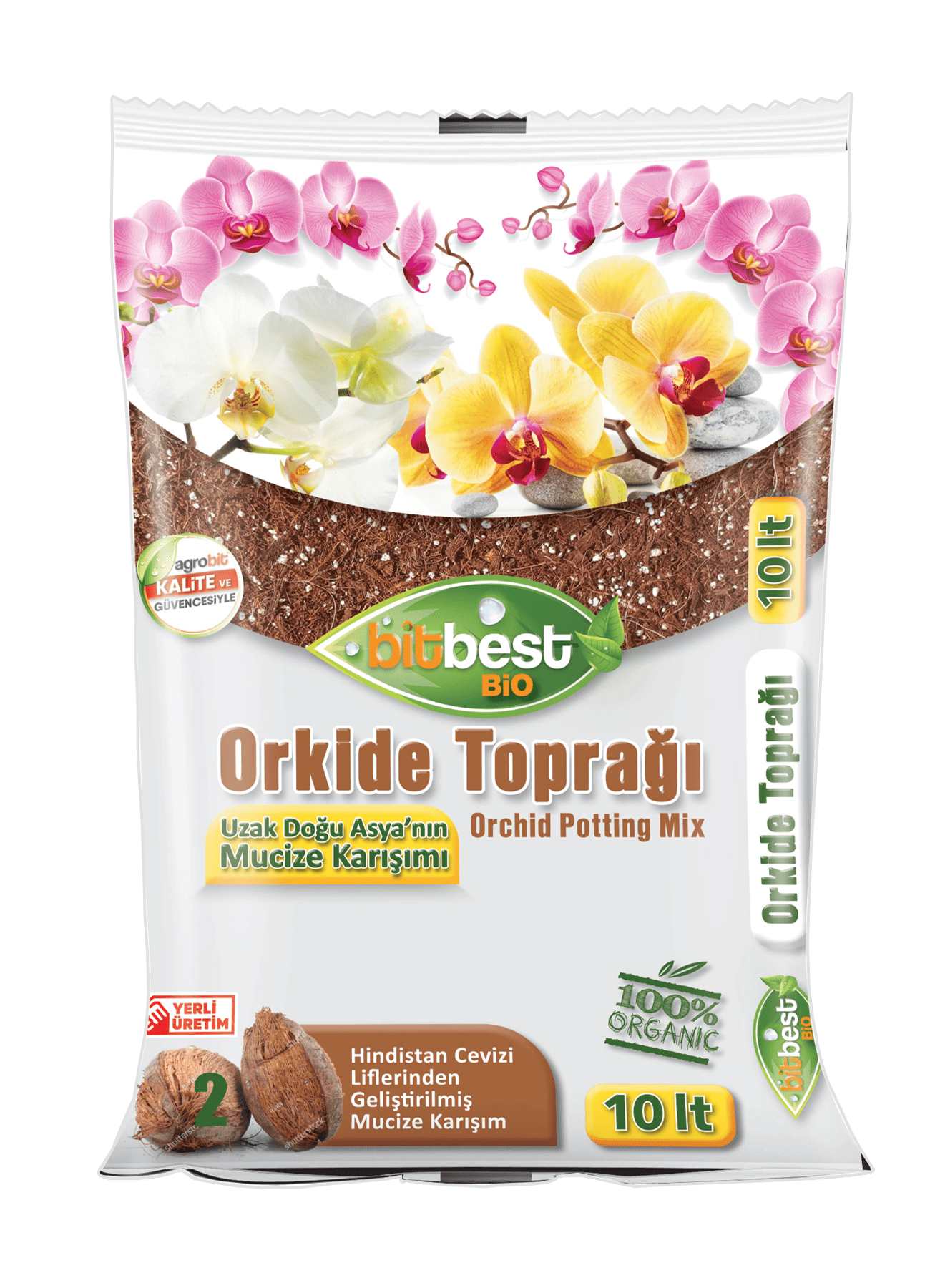 Bitbest 10 lt Orkide Toprağı Uzak Doğ Asyanın Mucize Karışımı