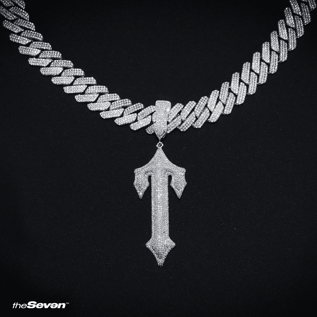 Iced Out Trapstar Pendant Kolye Ucu