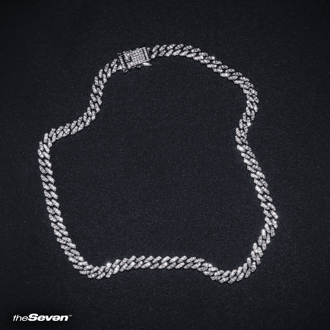 Iced Out 50cm Cuban Chain Kolye