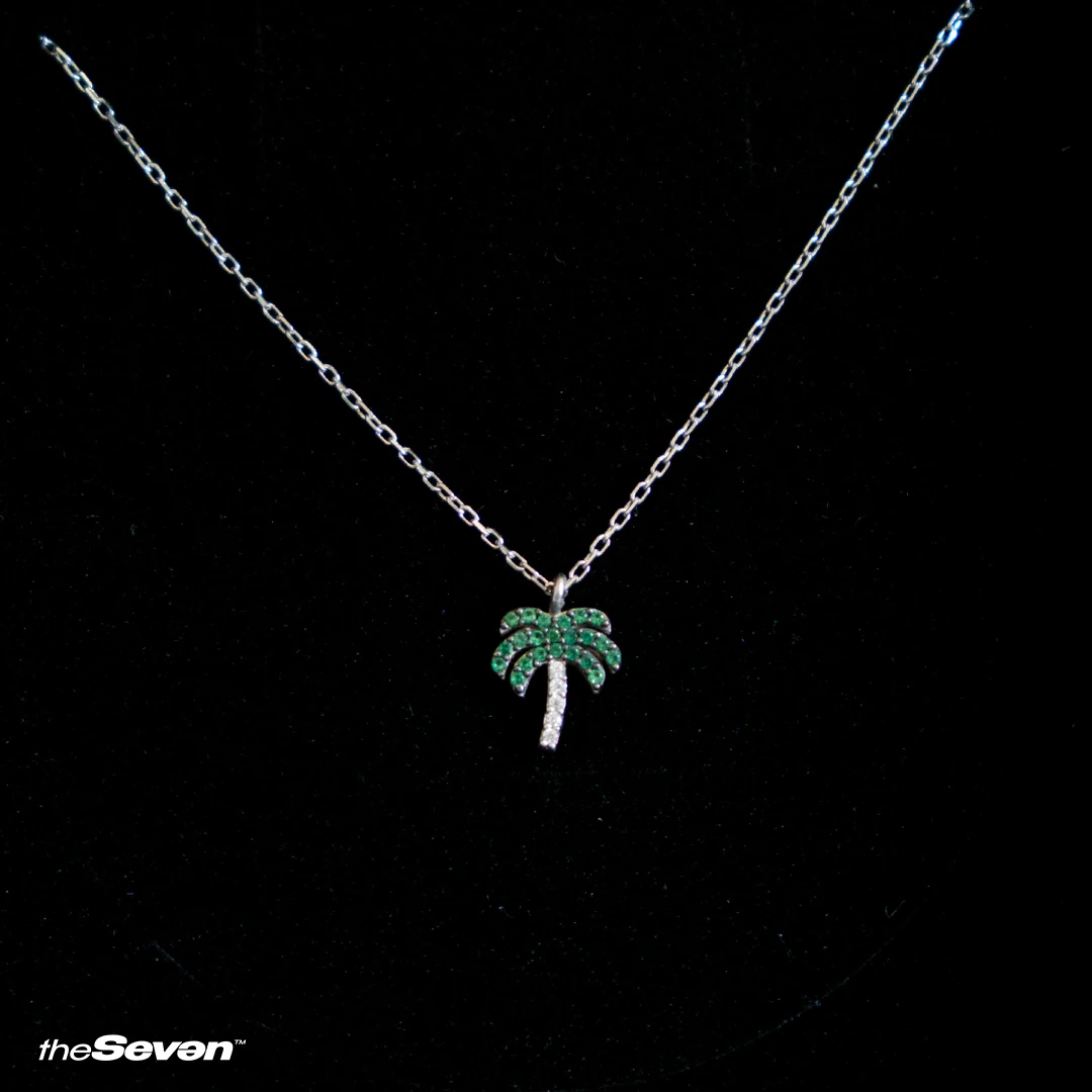 Palmiye Kolye 925 Ayar Gümüş