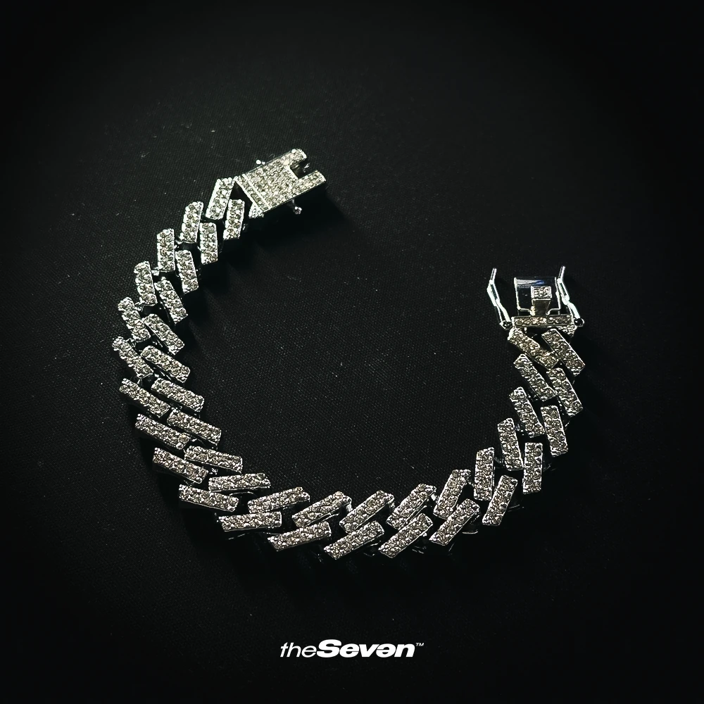 Iced Out 15mm Fat Chain Bileklik