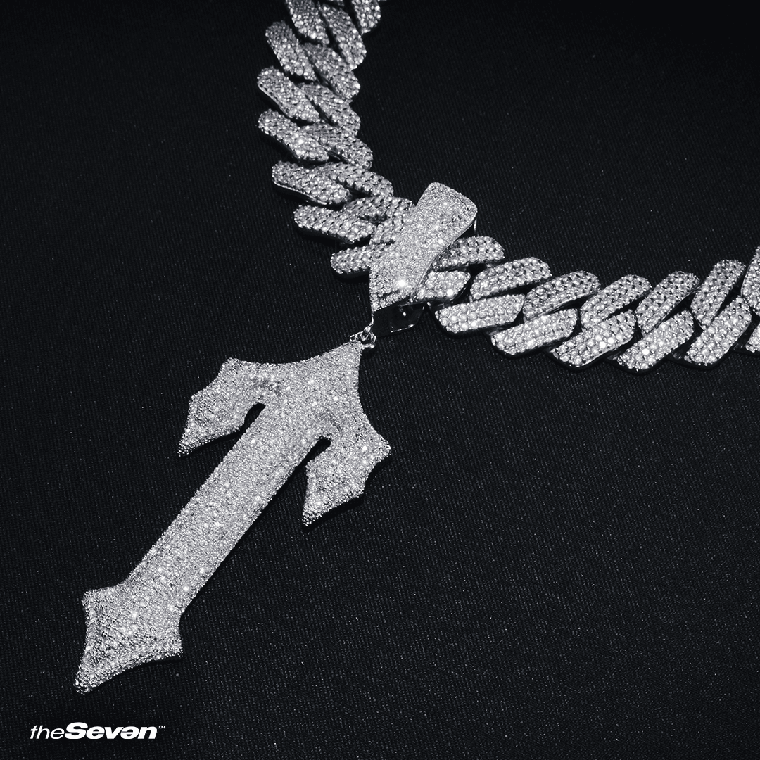 Iced Out Trapstar Pendant Kolye Ucu