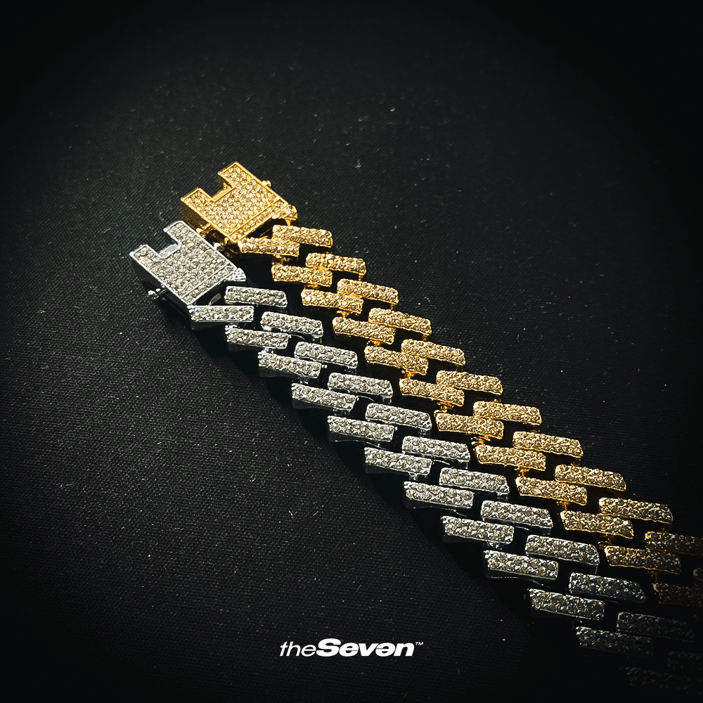 Iced Out 15mm Fat Chain Bileklik