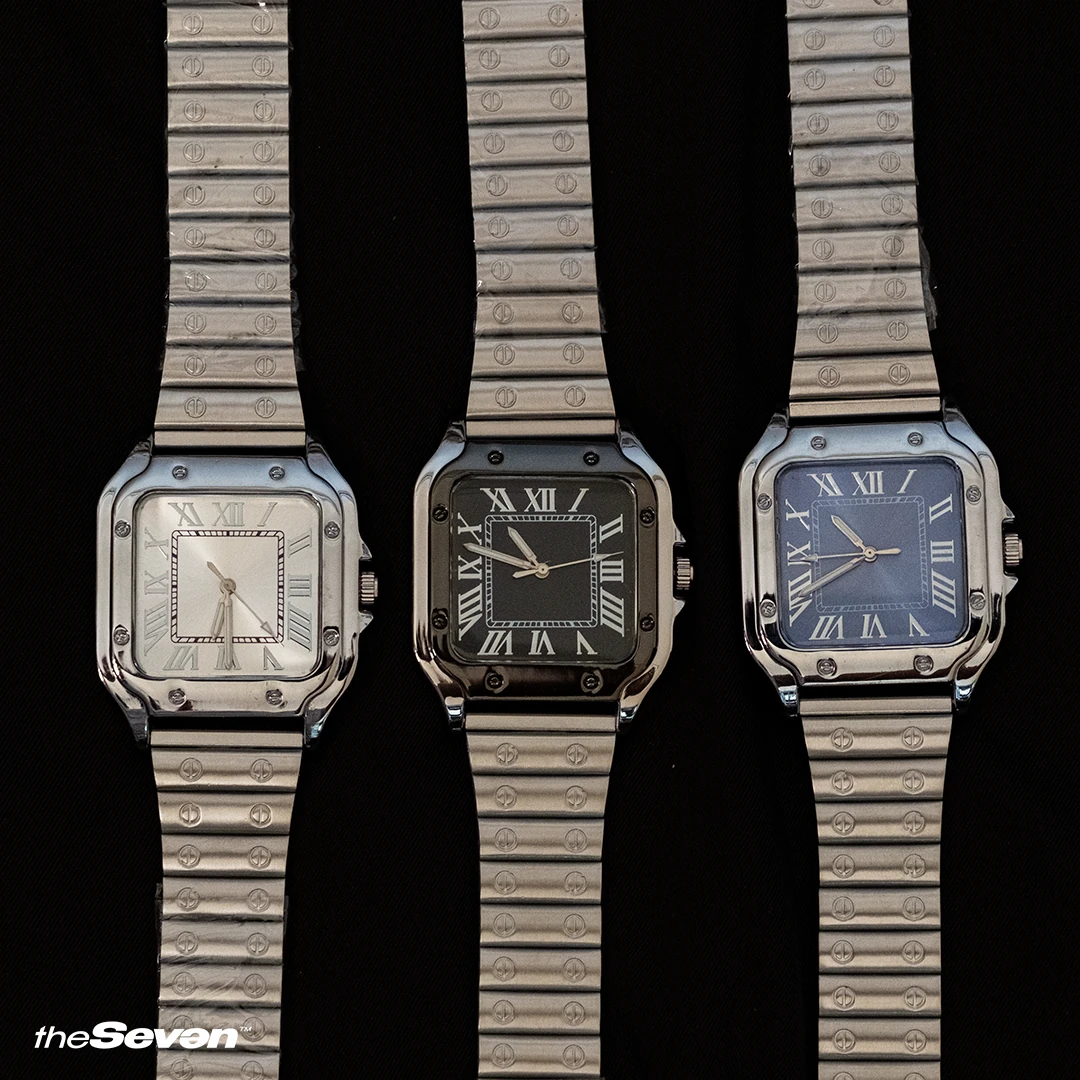 Retro Model Kare Saat