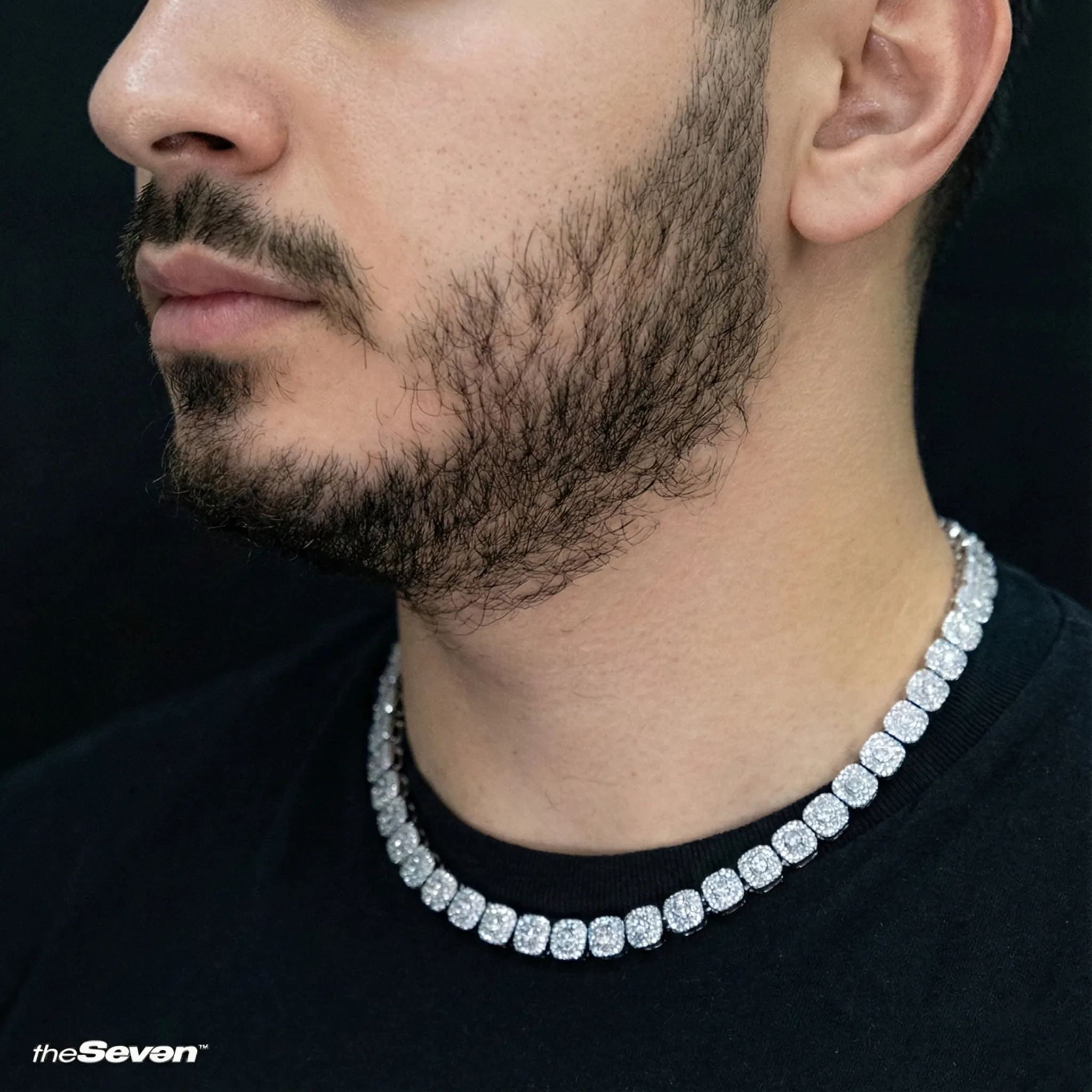 Iced Out Tennis Chain Kolye