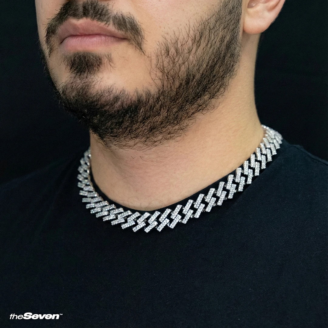 Iced Out 50cm Fat Chain Kolye