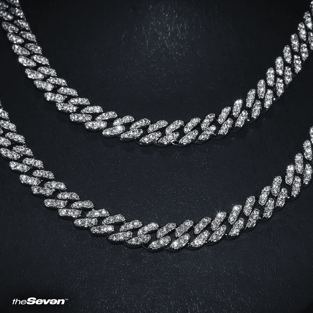 Iced Out 50cm Cuban Chain Kolye
