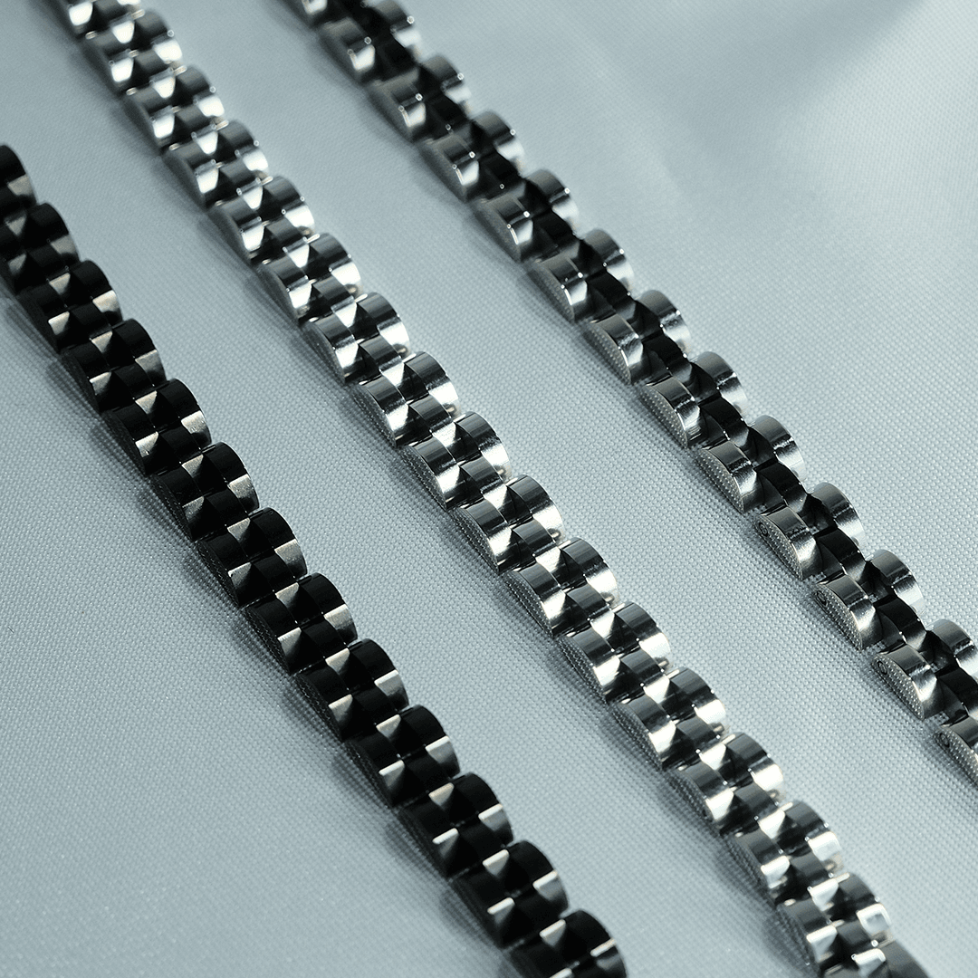 Kordon Model Bileklik 5mm Paslanmaz Çelik