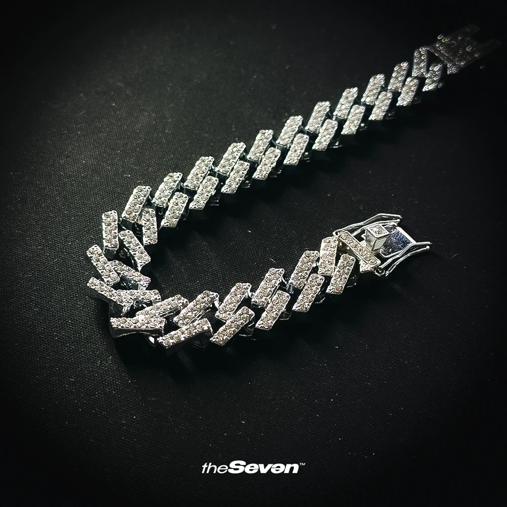 Iced Out 15mm Fat Chain Bileklik