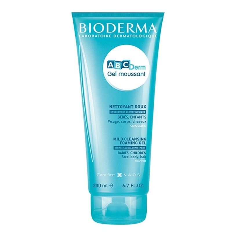 Bioderma Abcderm Foaming Cleanser Çocuklar için Temizleme Jeli 200 ml