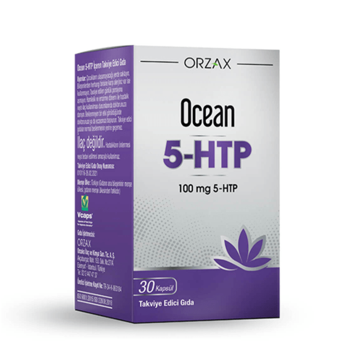 Orzax Ocean 5-HTP Takviye Edici Gıda 30 Kapsül