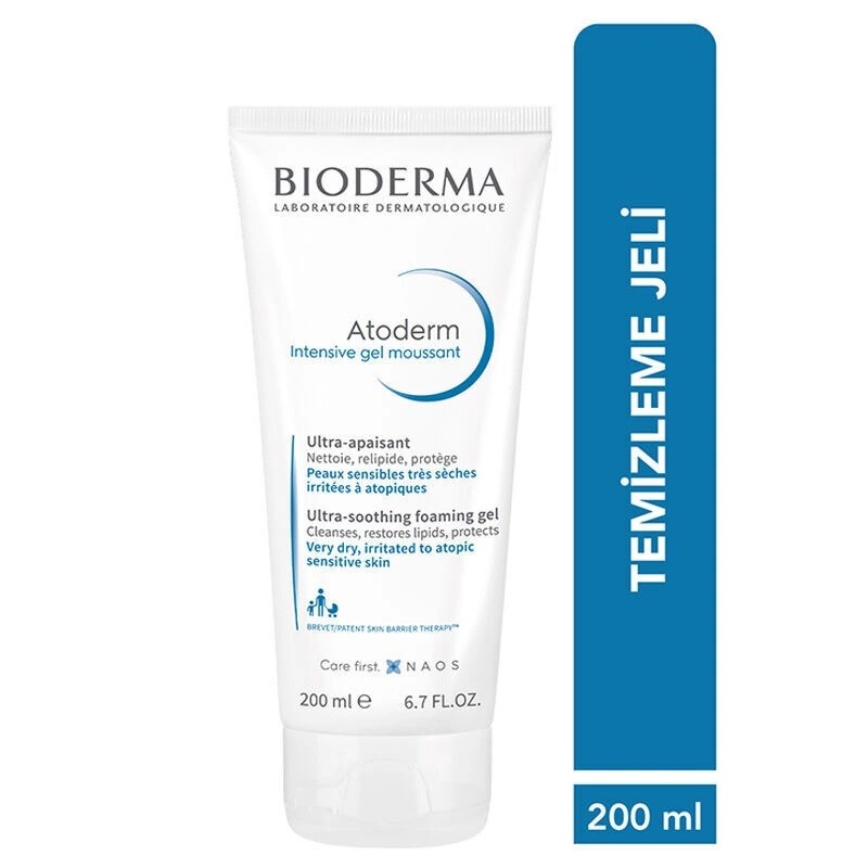 Bioderma Atoderm Intensive Foaming Gel Yüz Yıkama Jeli 200 ml