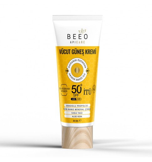 BEEO ApiCare Propolisli Vücut Güneş Kremi Spf 50+ 80 ml