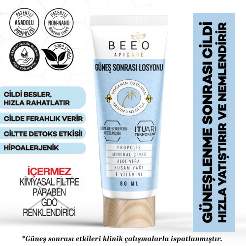 BEEO ApiCare Güneş Sonrası Losyonu 80 ml