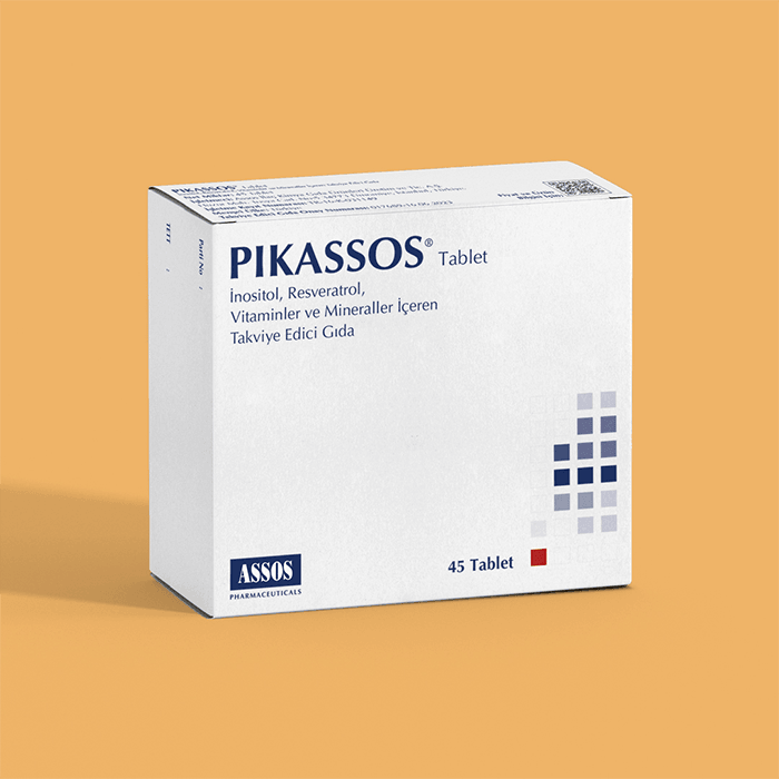 Assos Pikassos Takviye Edici Gıda 45 Tablet