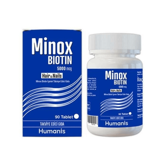 Minox Biotin 5000 mcg 90 Tablet