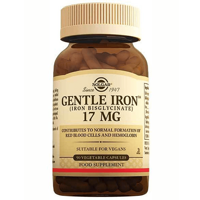 Solgar Gentle Iron 17 mg 90 Kapsül