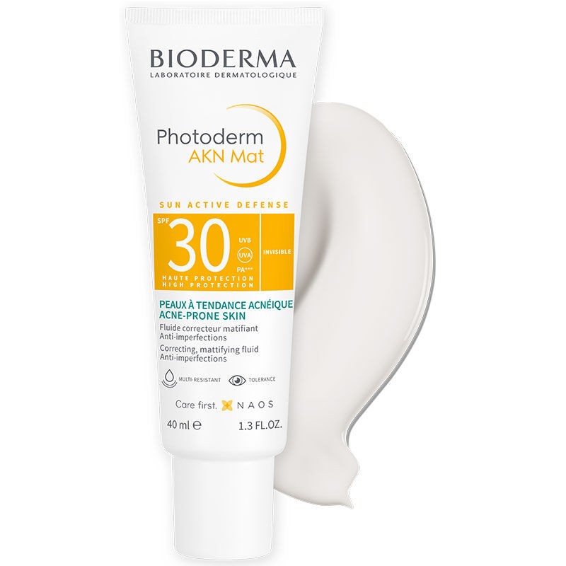 BIODERMA Photoderm AKN Mat Akne Eğilimli Ciltler İçin Matlaştırıcı Etkili Spf 30+ Güneş Koruyucu 40 ml