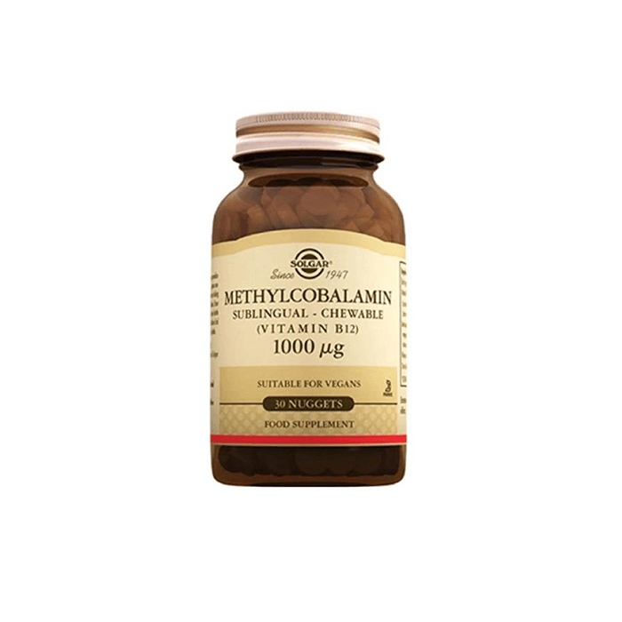 Solgar Methylcobalamin (B12) 1000 mcg 30 Dilaltı Tablet