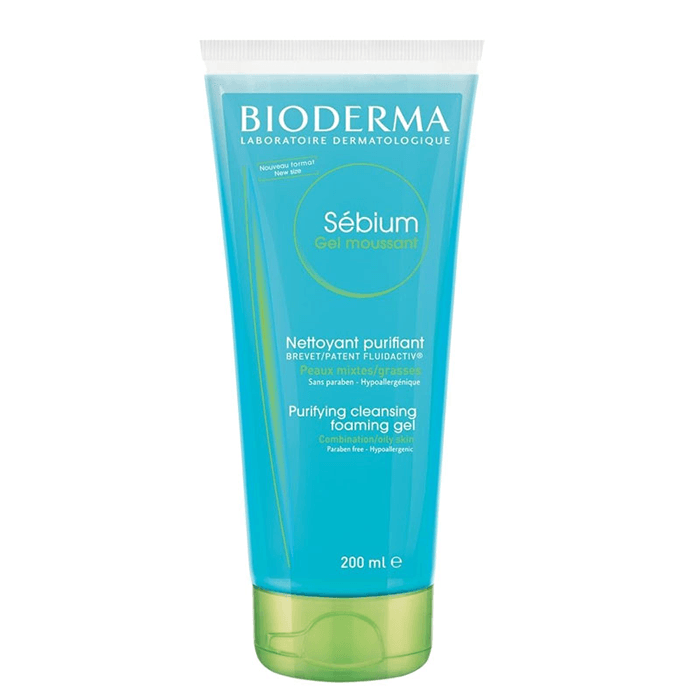 Bioderma Sebium Gel Moussant Karma ve Akne Eğilimli Ciltler İçin Temizleme Jeli 200 ML