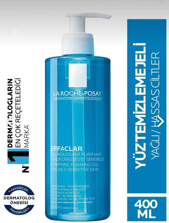 La Roche-Posay Effaclar Jel Yüz Temizleme Jeli 400 ml