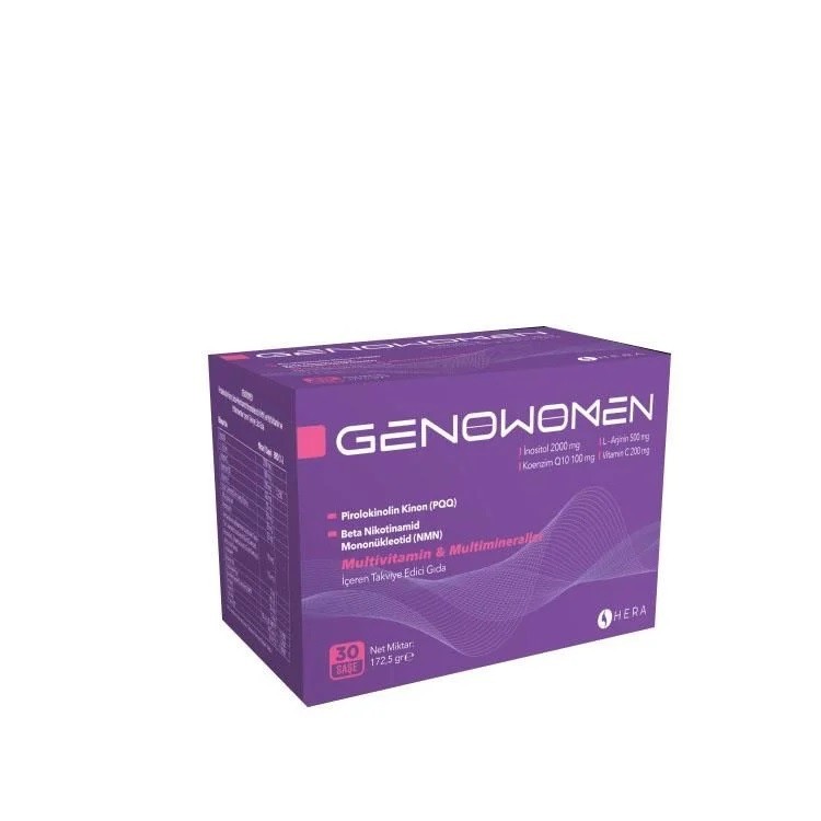 Genowomen Multivitamin ve Mineraller 30 Şase