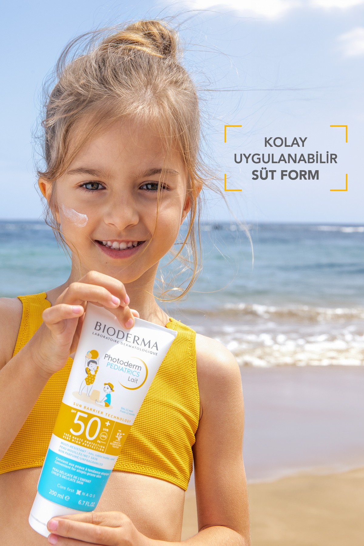 BIODERMA Photoderm Pediatrics Lait Spf 50+ Bebek, Çocuk Yüksek Korumalı Süt Form Güneş Kremi 100 ml