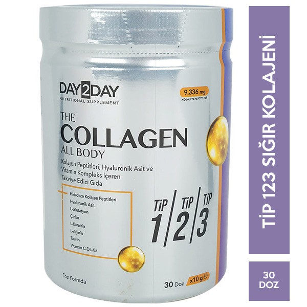 Day2Day The Collagen All Body Takviye Edici Gıda 300 g