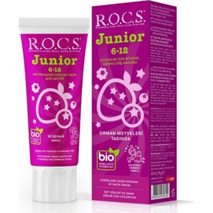 R.O.C.S. Junior 6-12 Yaş Diş Macunu - Orman Meyveleri Tadında 60 ML