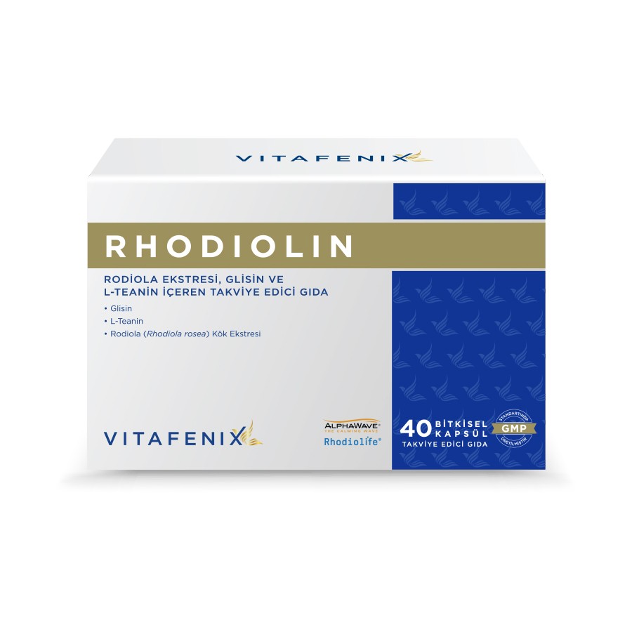 Vitafenix Rhodiolin Rodiola Kök Ekstresi İçeren Takviye Edici Gıda 40 Kapsül