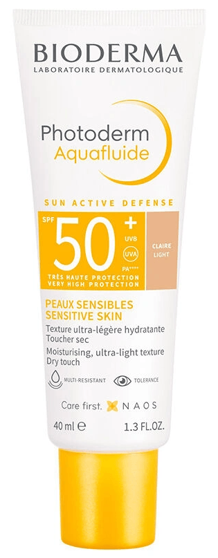 BIODERMA Photoderm Aquafluide Spf 50+ Light Renkli Güneş Kremi 40 ml
