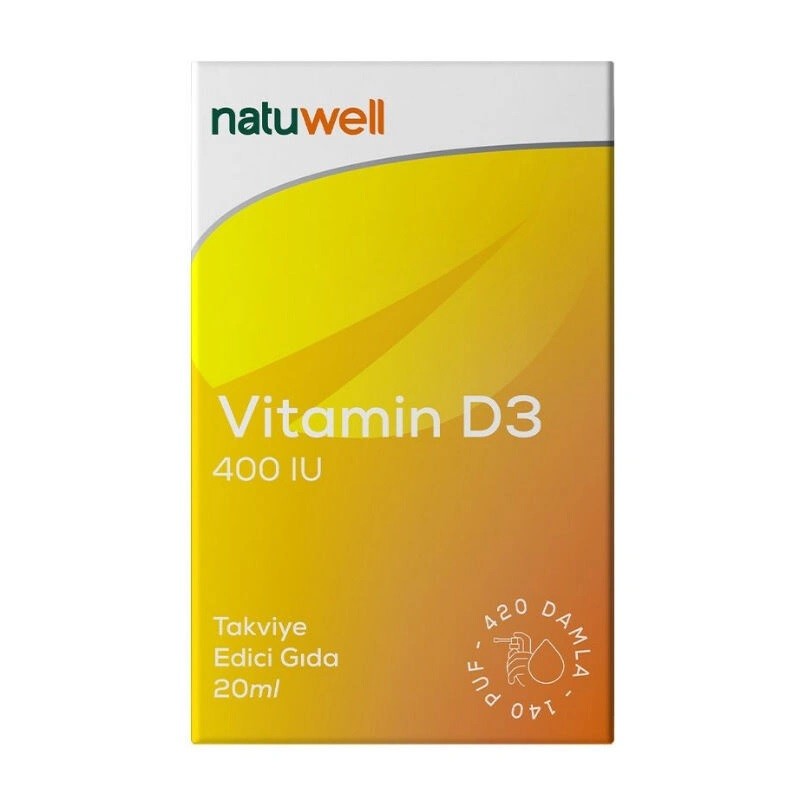 Natuwell D3K2 Damla 20 ml