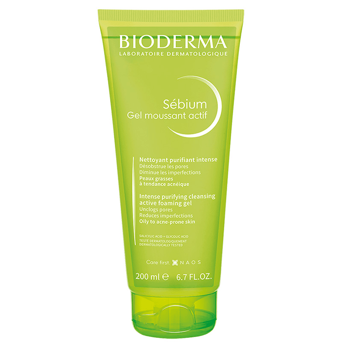 Bioderma Sebium Foaming Gel Active Cildi Kurutmadan Temizleyen ve Yoğun Arındırıcı Temizleme Jeli 200 ML