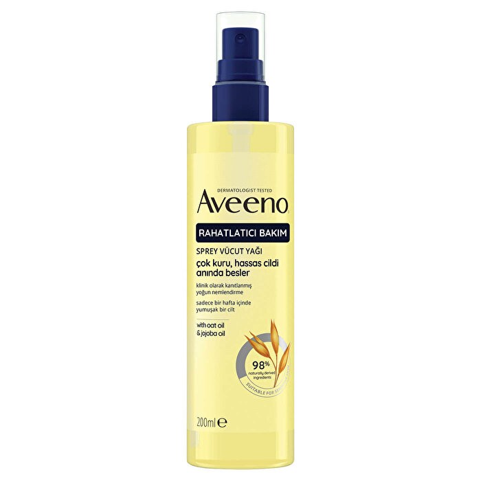 Aveeno Rahatlatıcı Sprey Vücut Yağı 200 ml