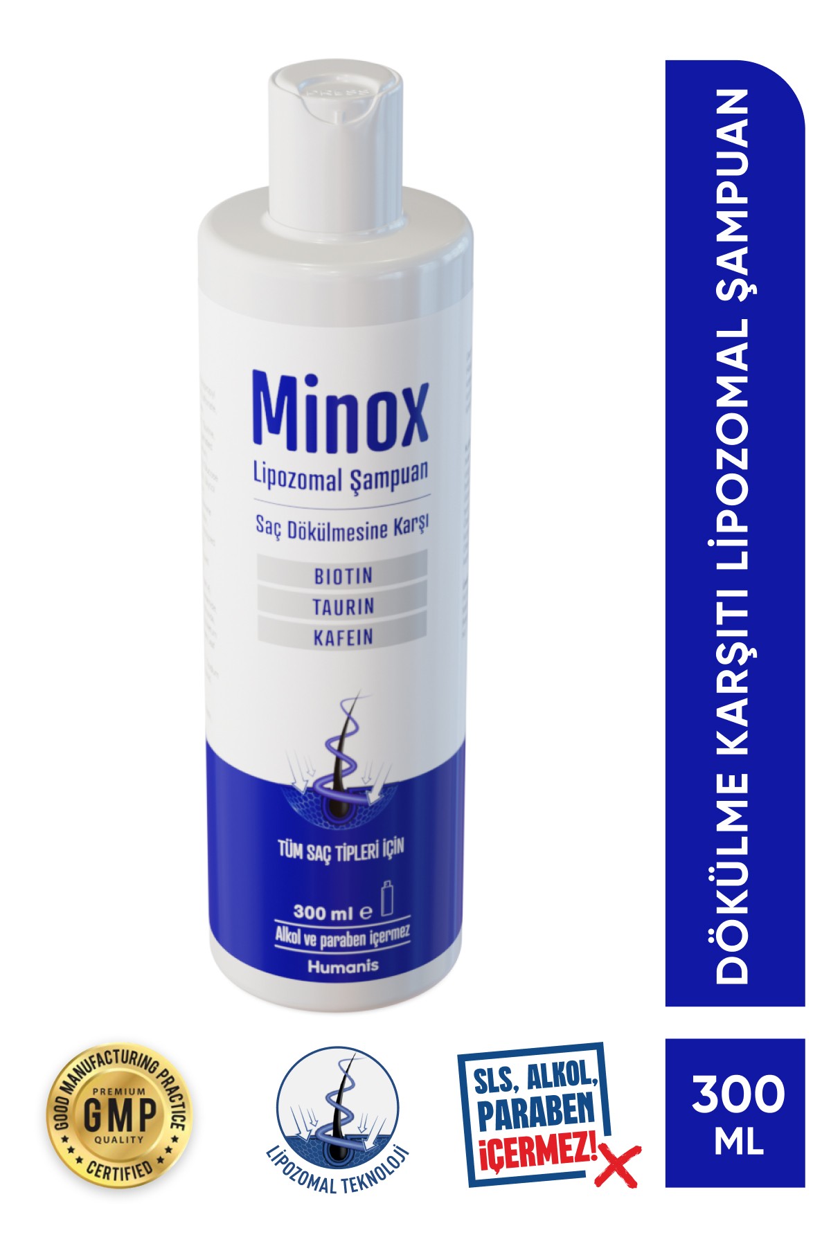 Minox Saç Dökülmesine Karşı Lipozomal Şampuan 300 ml