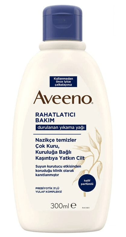 Aveeno Rahatlatıcı Bakım Durulanan Yıkama Yağı 300 ml