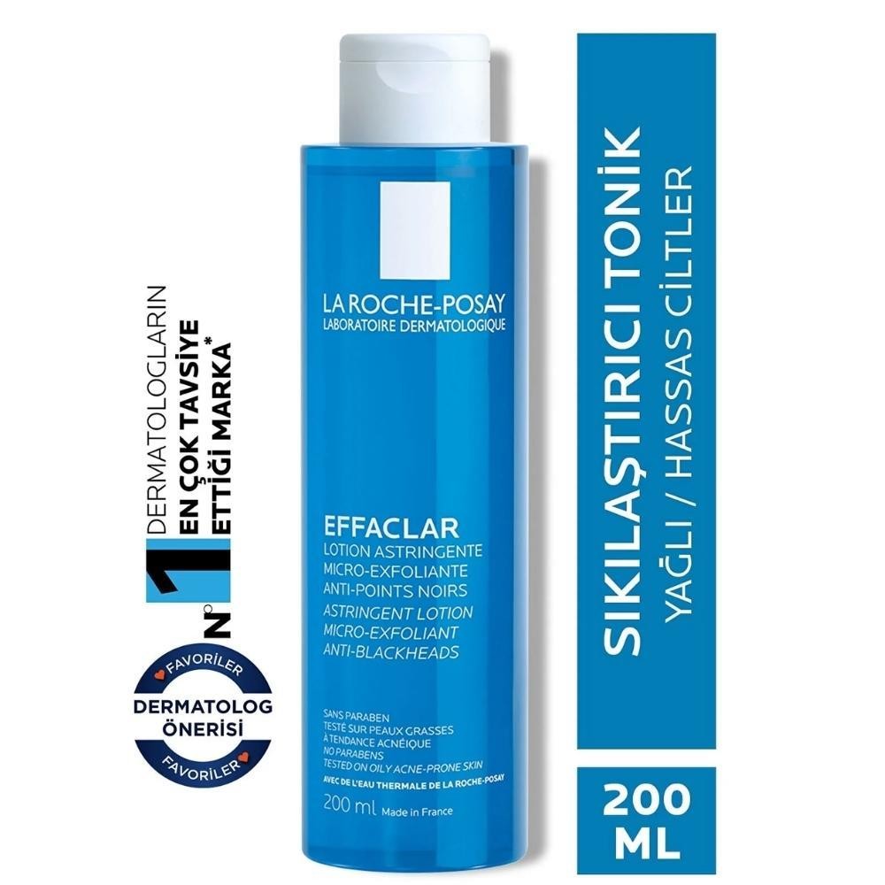 La Roche Posay Effaclar Sıkılaştırıcı Mikro Soyucu Tonik 200 ml