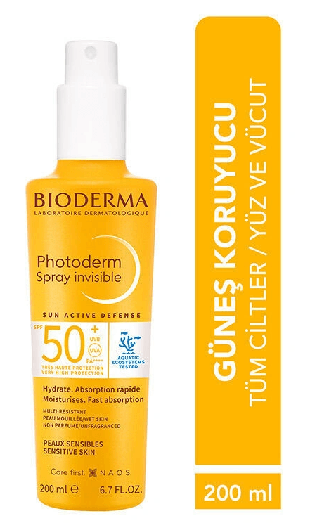 BIODERMA Photoderm Spf 50+ Güneş Koruyucu Sprey 200 ml