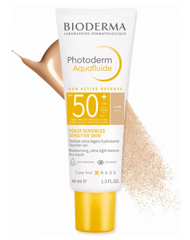 BIODERMA Photoderm Aquafluide Spf 50+ Light Renkli Güneş Kremi 40 ml