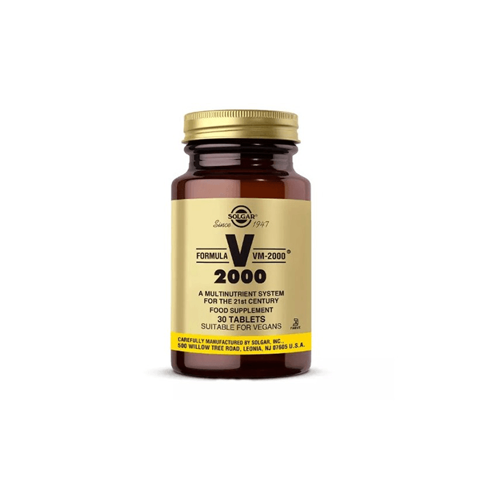 Solgar Formula VM-2000 Multivitamin ve Mineral 30 Tablet