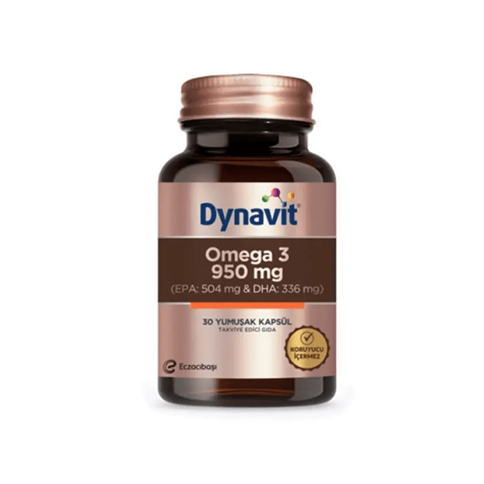 Eczacıbaşı Dynavit Omega 3 950 mg Takviye Edici Gıda 30 Kapsül