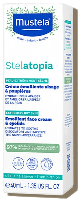 Mustela Stelatopia Emolyent Yüz Kremi 40 ml