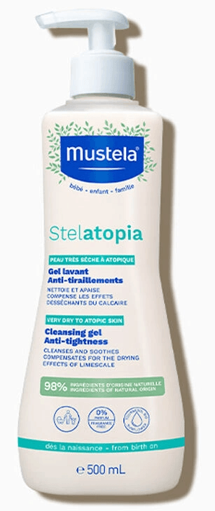 Mustela Stelatopia Temizleyici Jel Çok Kuru Ciltler İçin Şampuan 500 ml