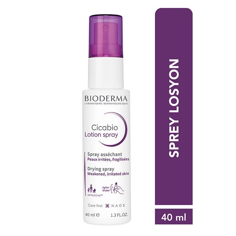 Bioderma Cicabio Lotion Spray Hasar Görmüş Ciltler için Losyon 40 ml