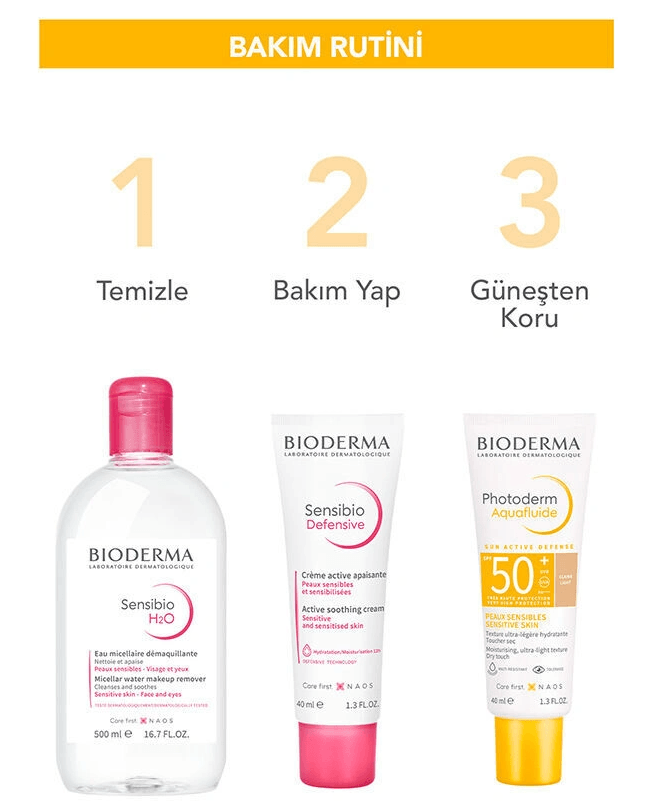 BIODERMA Photoderm Aquafluide Spf 50+ Light Renkli Güneş Kremi 40 ml
