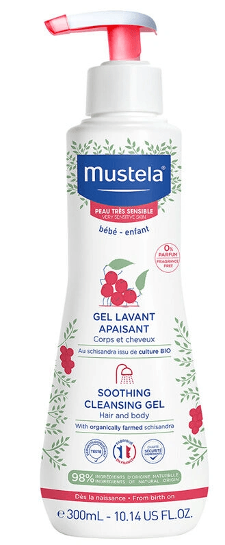 Mustela Soothing Çok Hassas Ciltler İçin Şampuan 300 ml