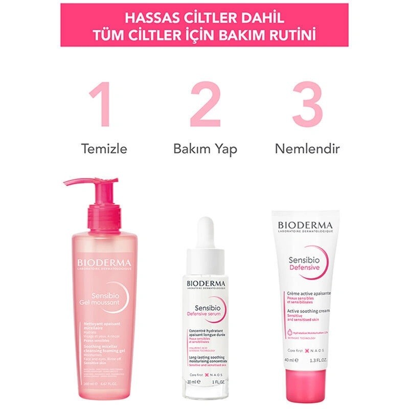 Bioderma Sensibio Gel Moussant Misel Temizleme Jeli 200 ml