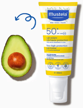 Mustela SPF 50+ Çok Yüksek Koruma Faktörlü Güneş Losyonu 100 ml