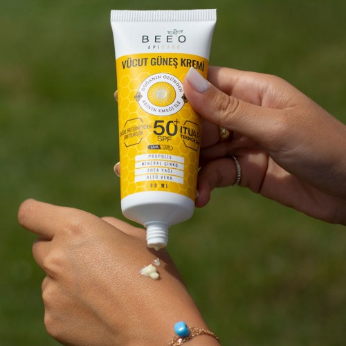 BEEO ApiCare Propolisli Vücut Güneş Kremi Spf 50+ 80 ml